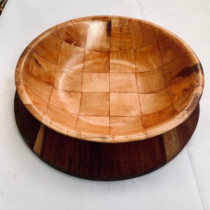 Bowl, Wooden 35cm